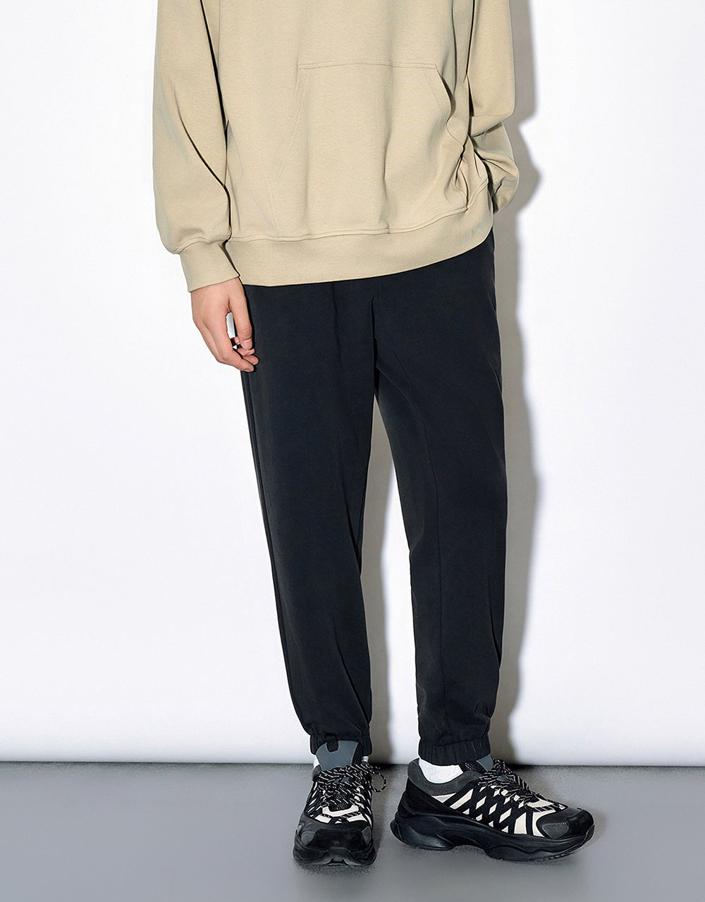 Drawstring Waist Jogger Pants
