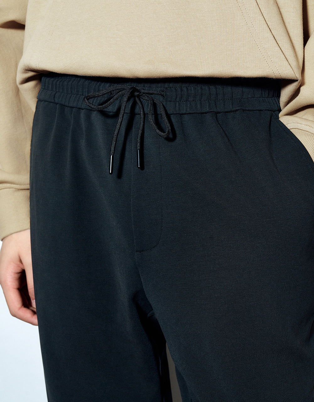 Drawstring Waist Jogger Pants