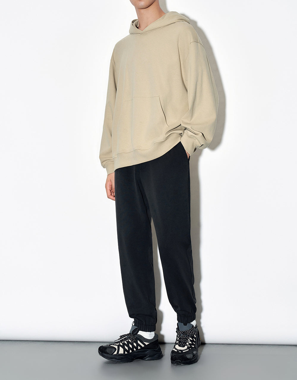 Drawstring Waist Jogger Pants