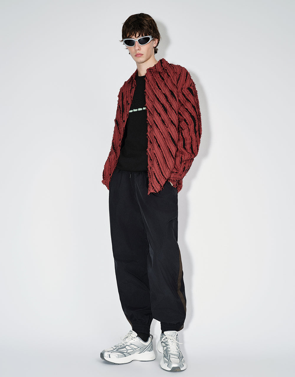 Drawstring Waist Jogger Pants