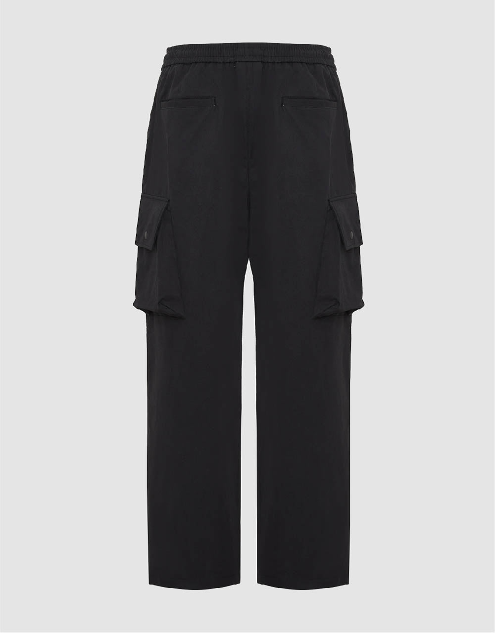 Drawstring Waist Straight Pants
