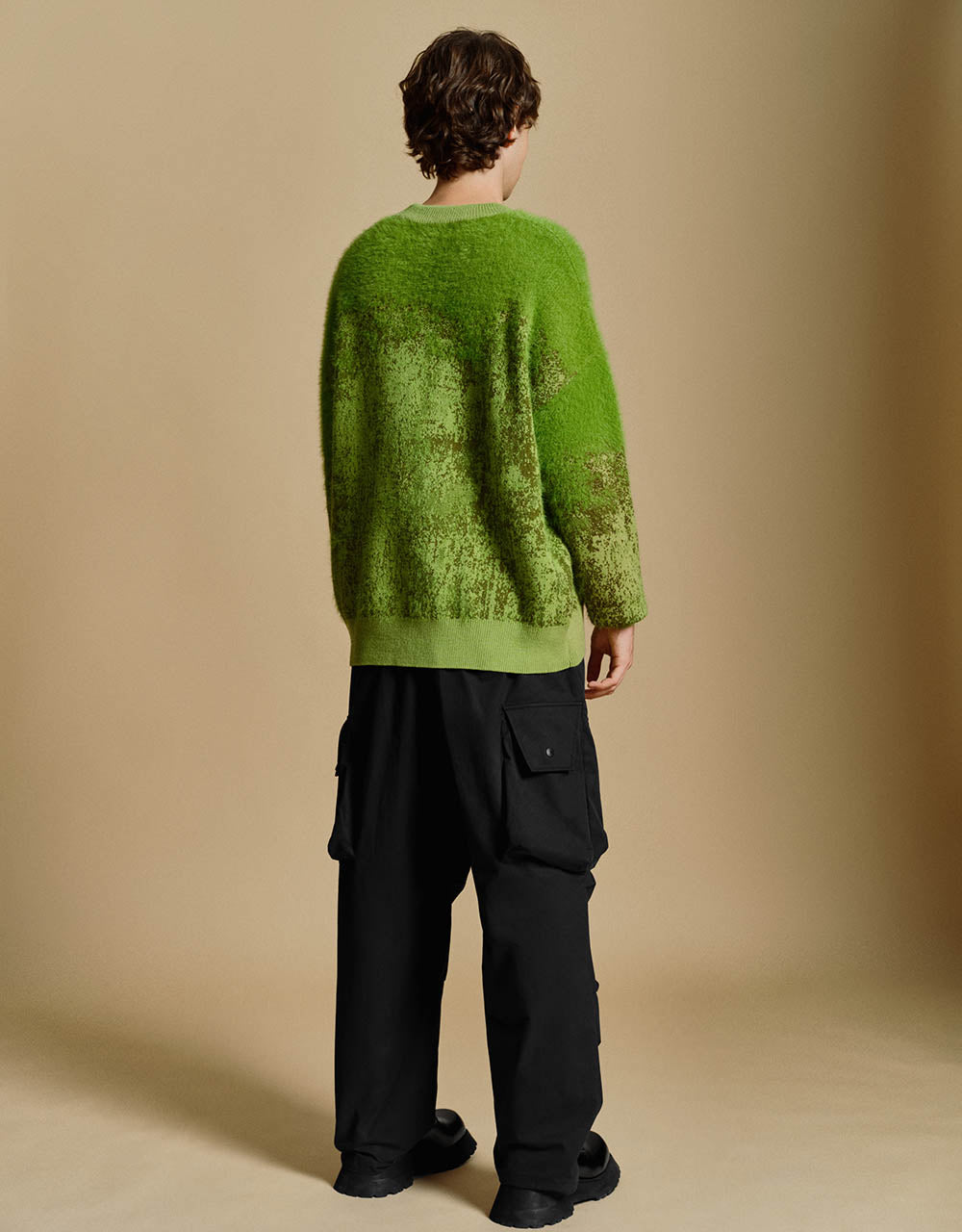 Drawstring Waist Straight Pants