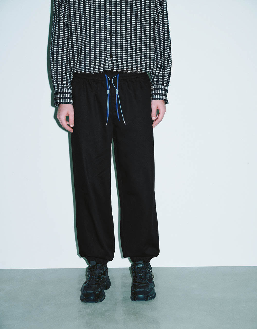 Drawstring Waist Jogger Pants