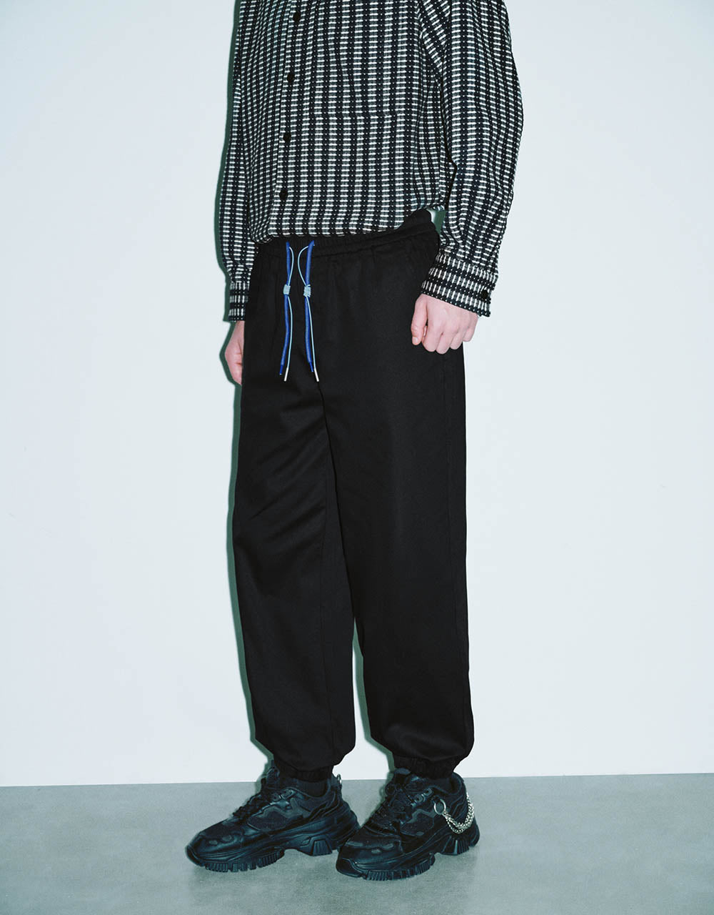 Drawstring Waist Jogger Pants