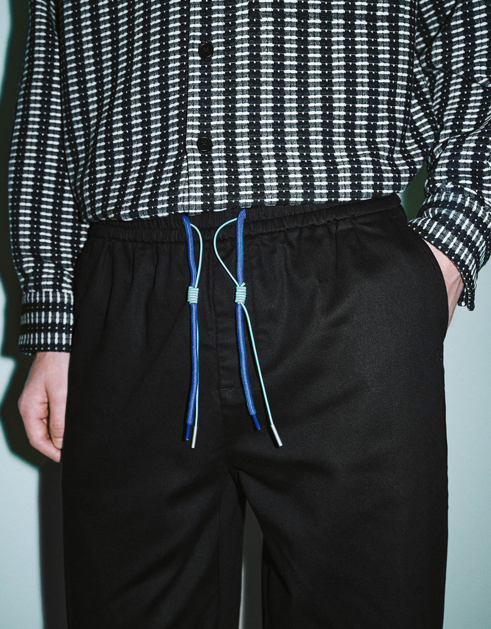 Drawstring Waist Jogger Pants