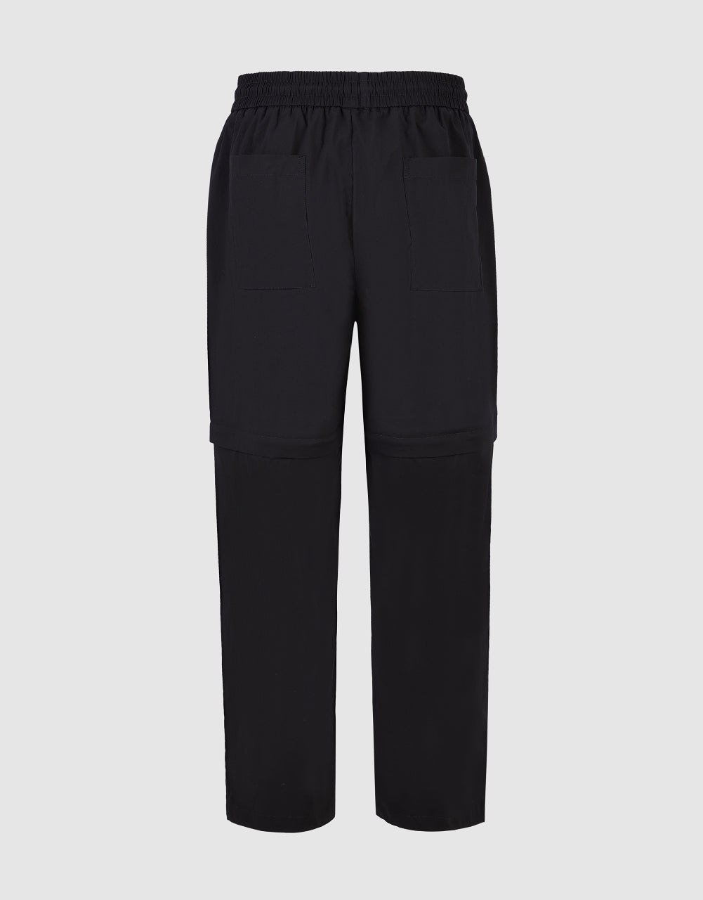 Drawstring Waist Straight Pants