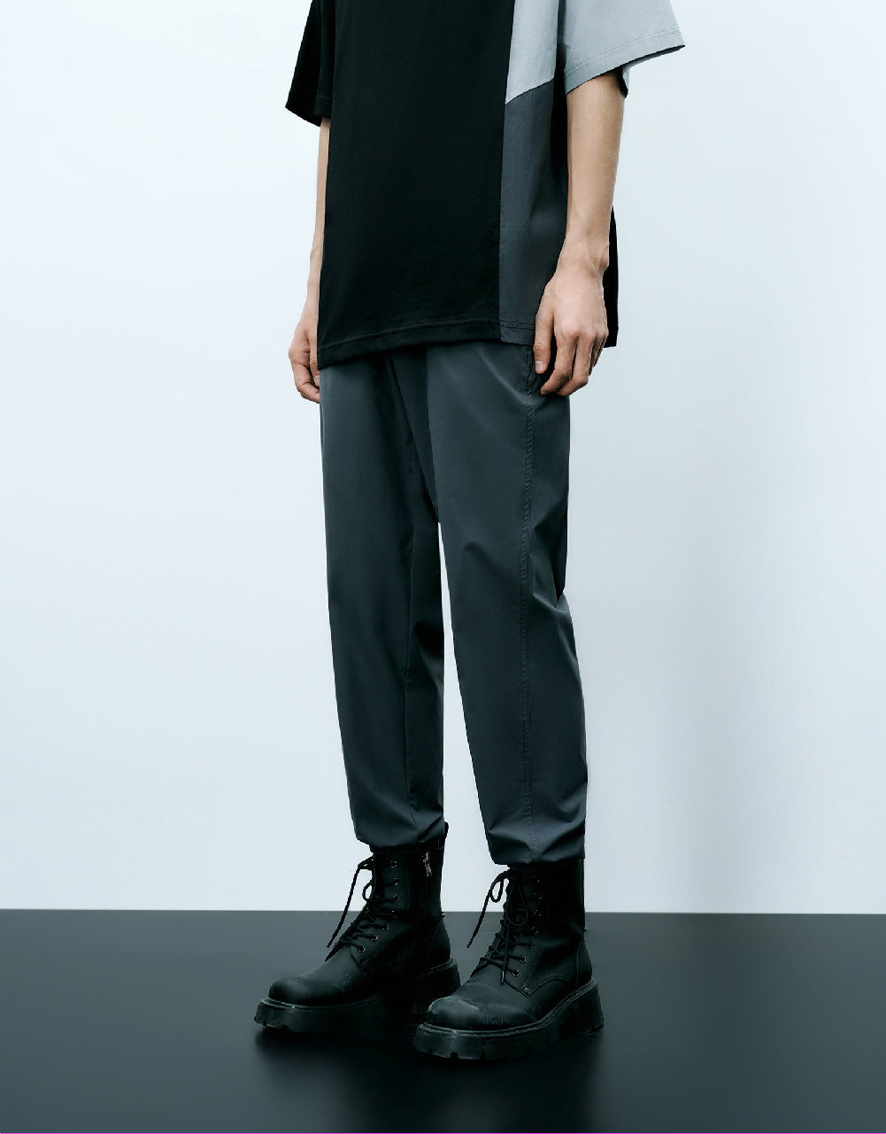 Drawstring Waist Jogger Pants