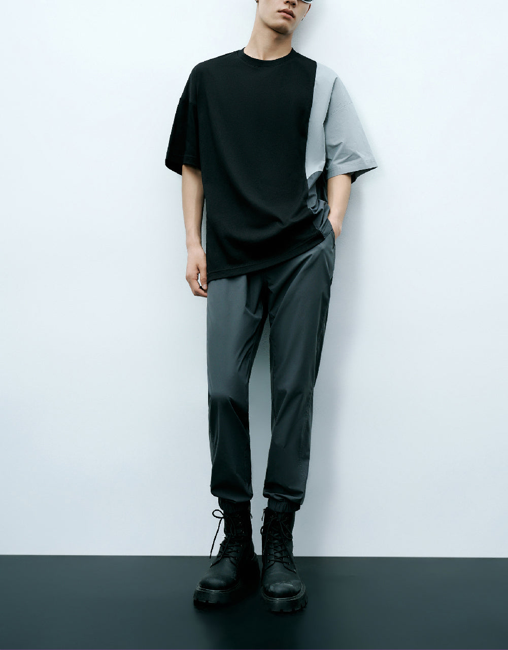 Drawstring Waist Jogger Pants