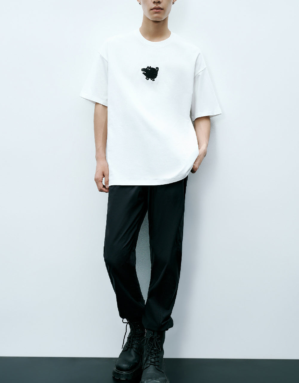 Drawstring Waist Jogger Pants
