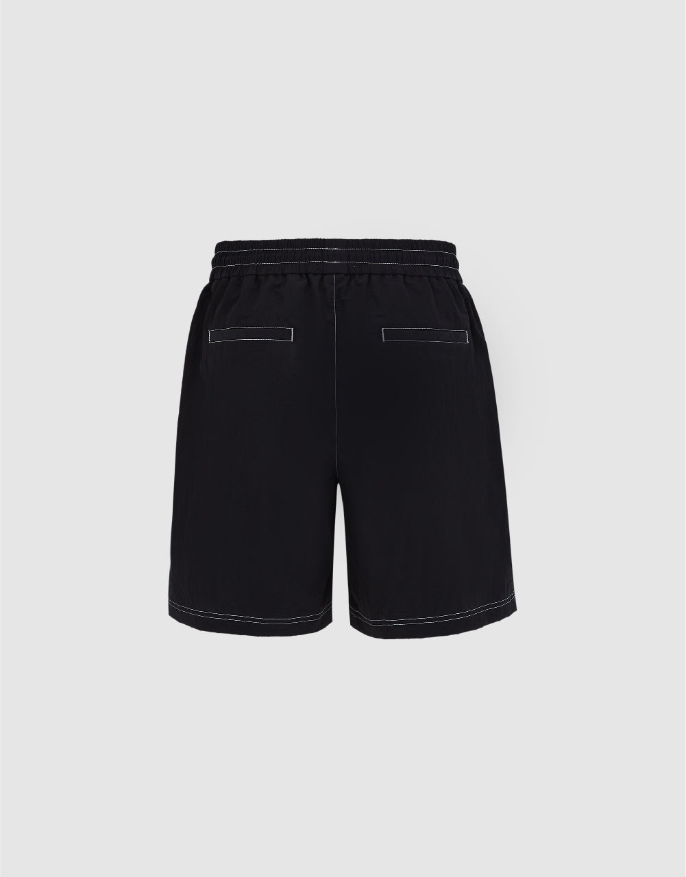 Drawstring Waist Shorts