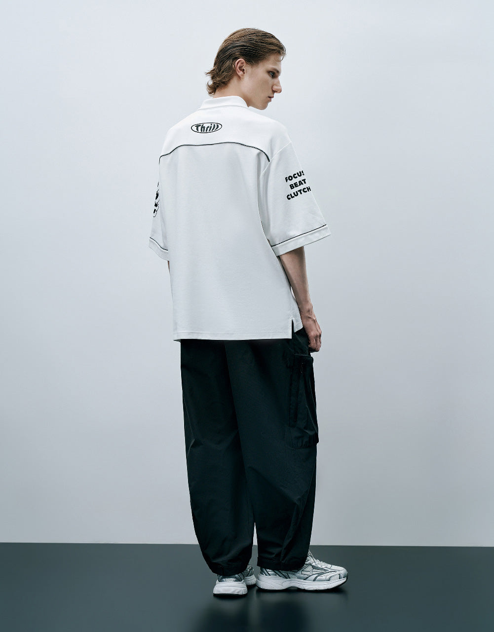 Multi-Pocket Straight Pants