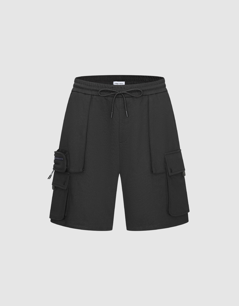 Drawstring Waist Shorts With Pockets