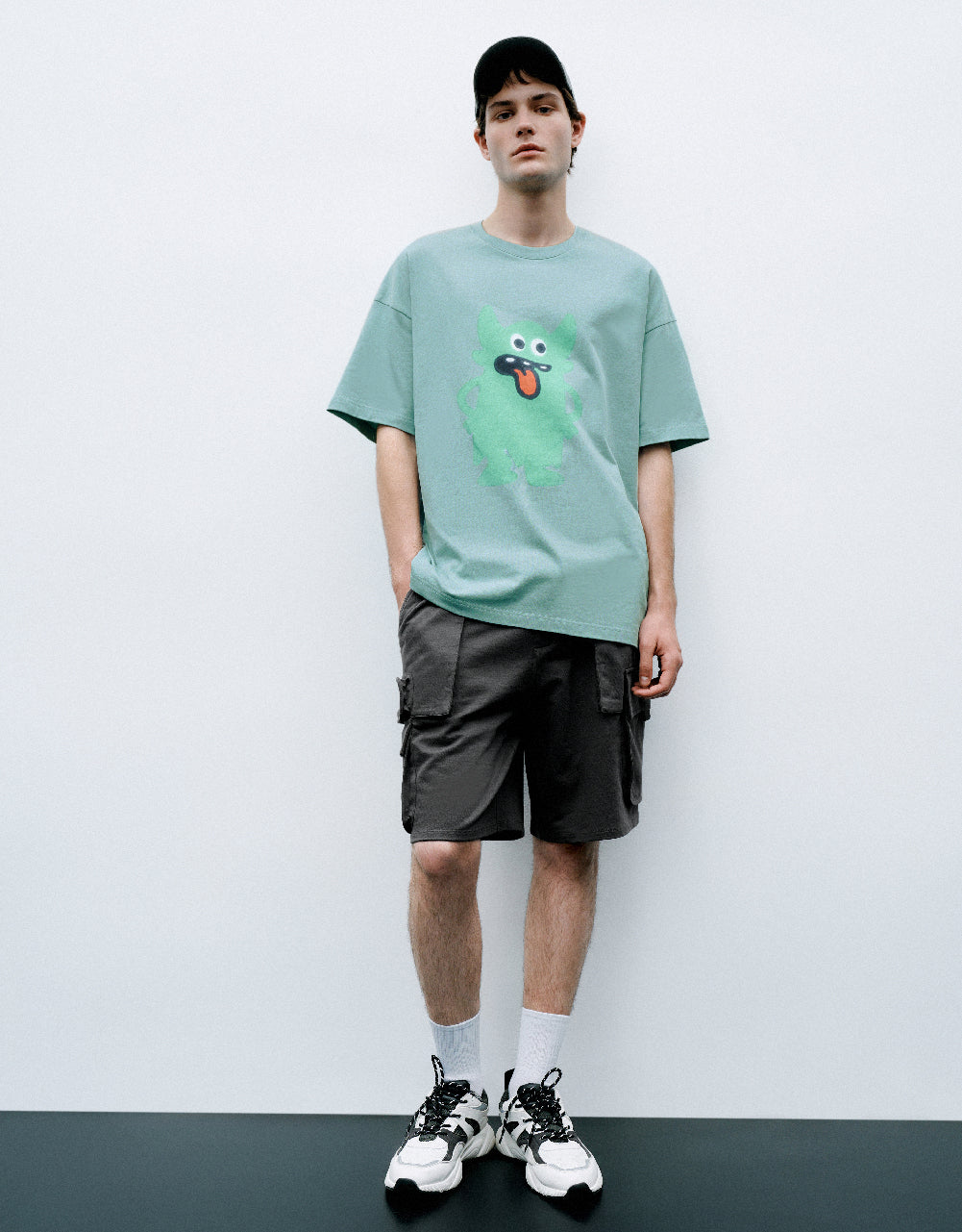 Drawstring Waist Shorts With Pockets