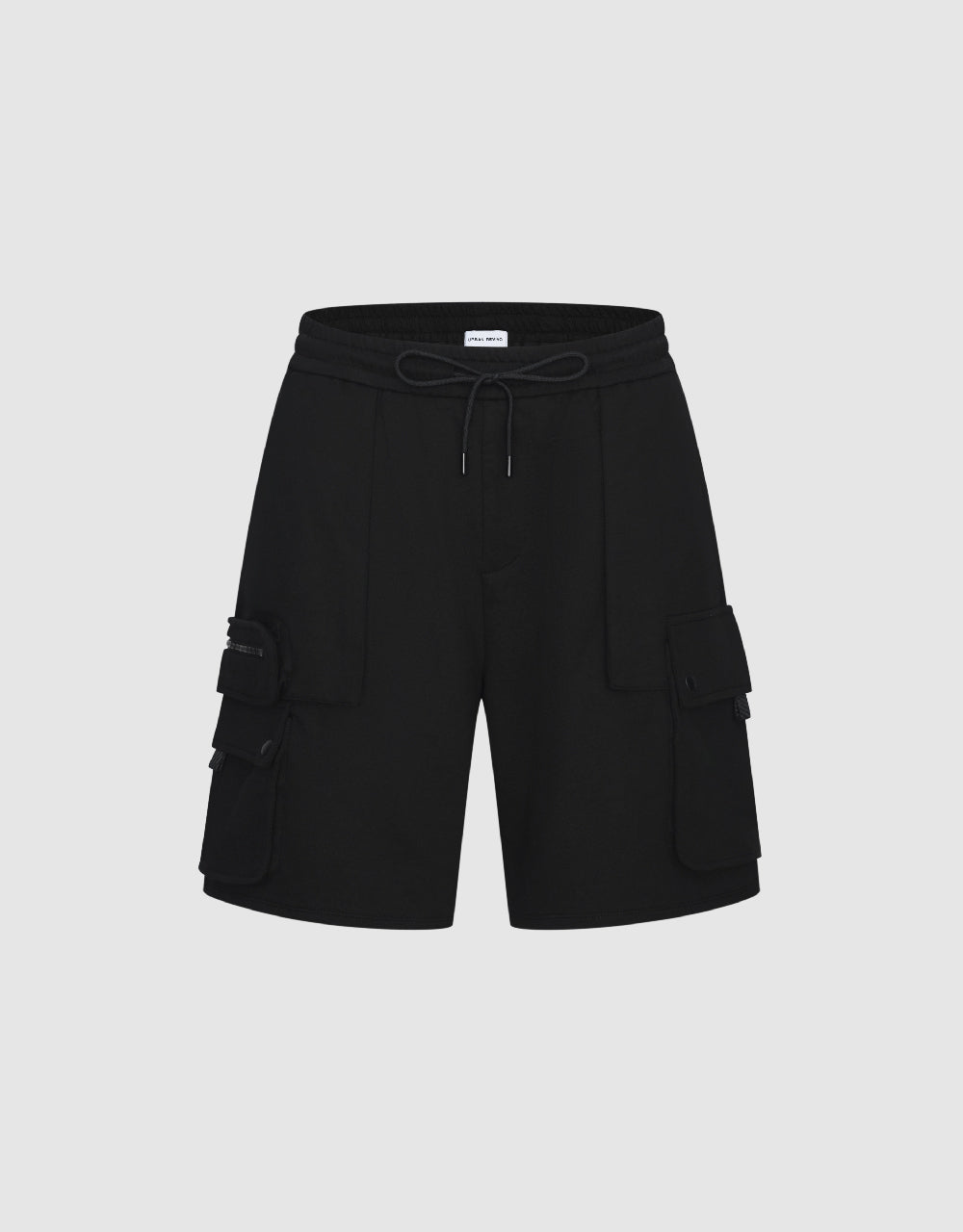 Drawstring Waist Shorts With Pockets