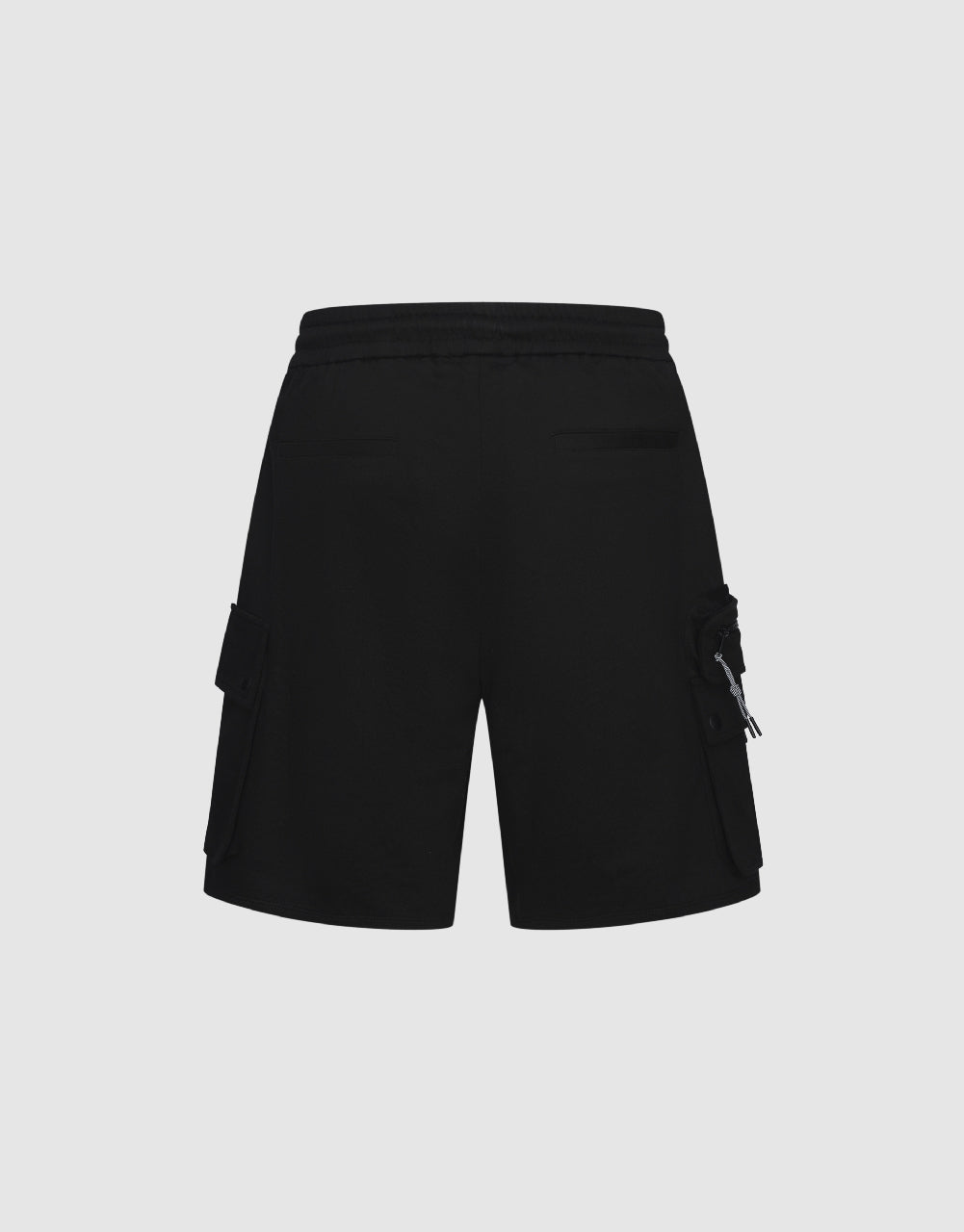 Drawstring Waist Shorts With Pockets
