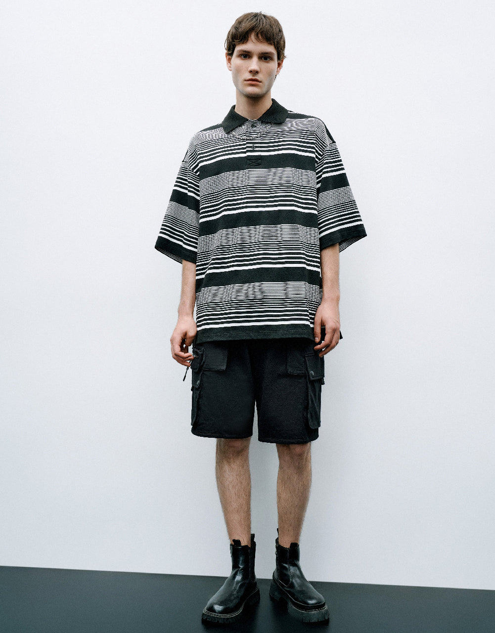 Drawstring Waist Shorts With Pockets