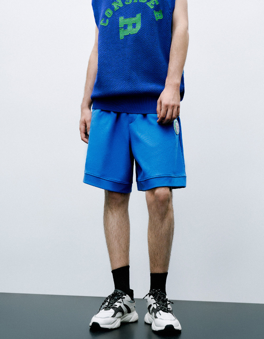 Drawstring Waist Shorts
