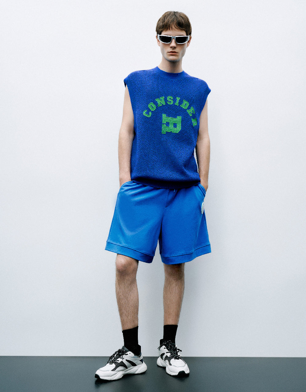 Drawstring Waist Shorts