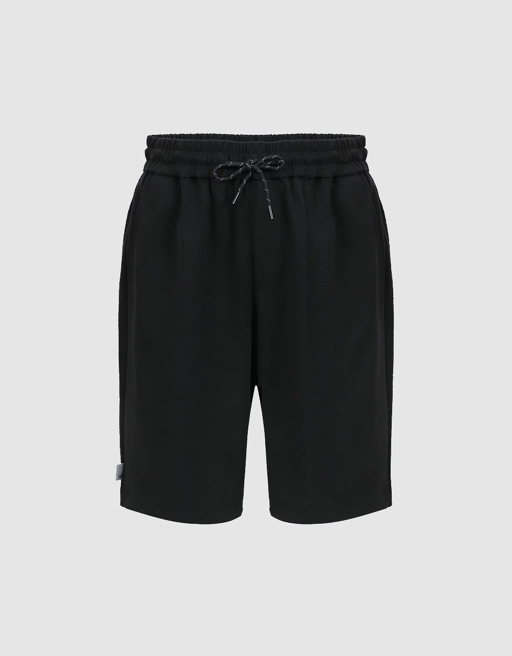 Elastic Waist Knitted Shorts