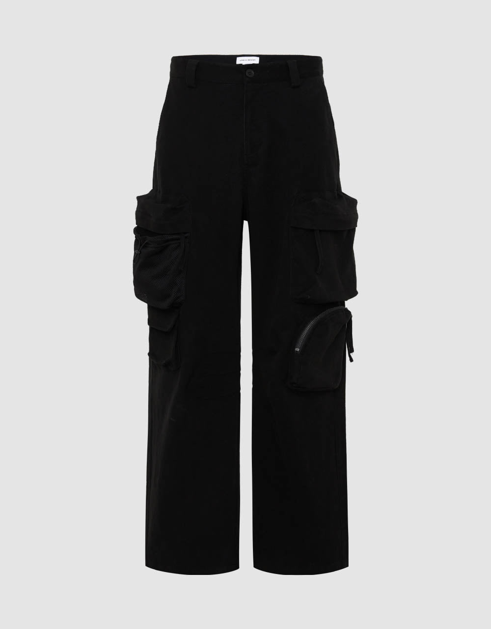 Multi Pockets Wide-Leg Pants