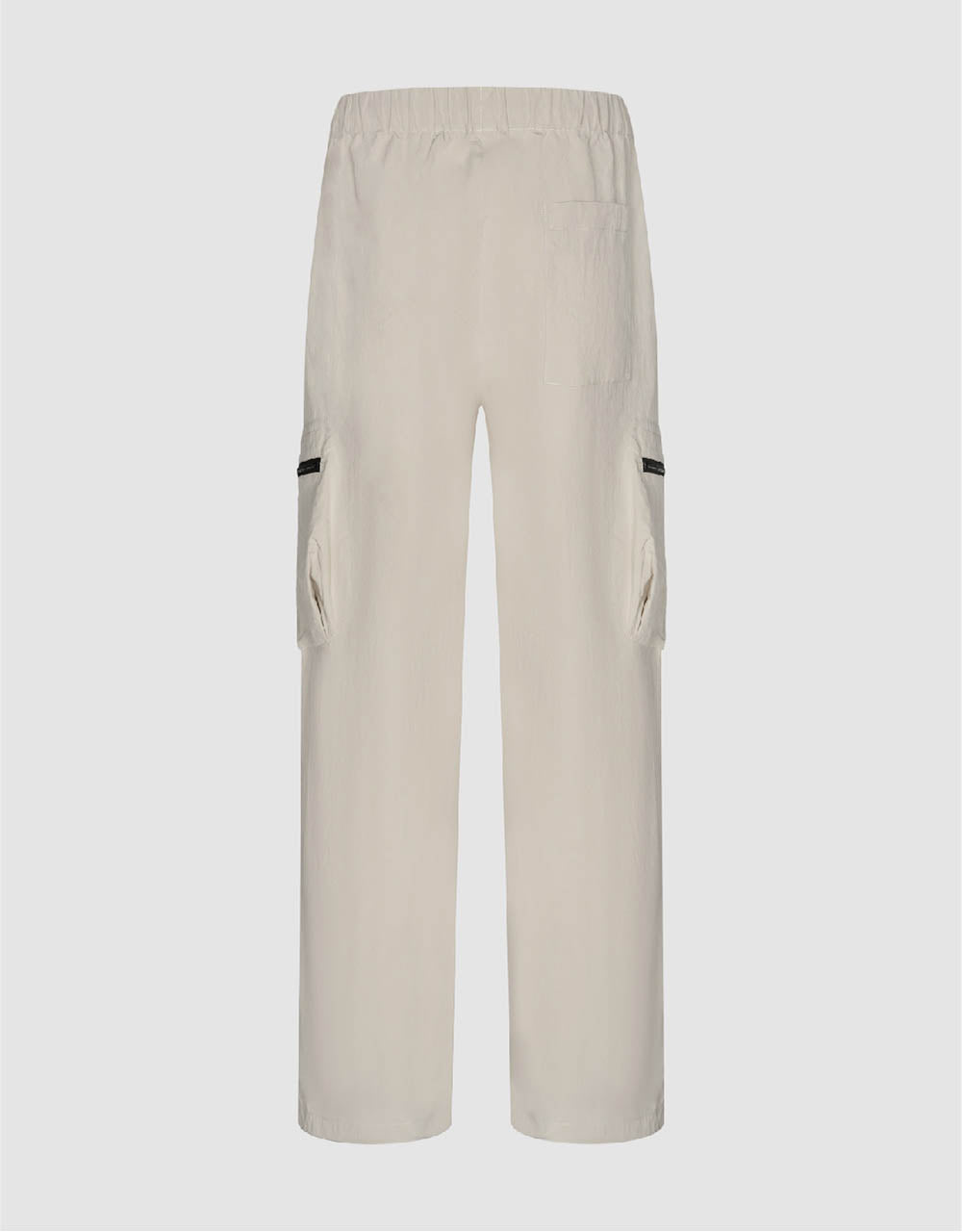 Drawstring Waist Straight Pants