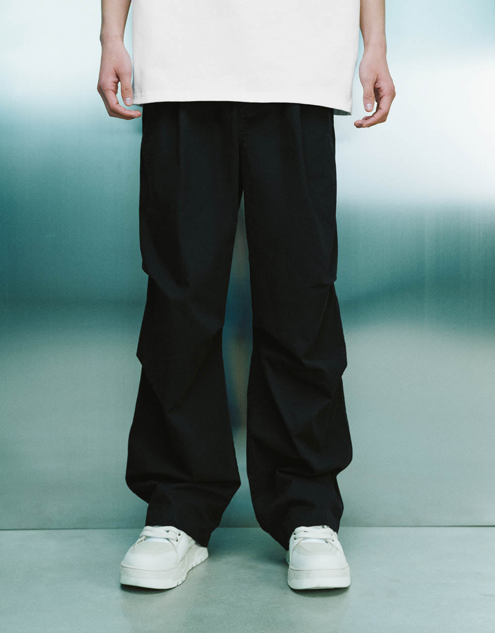 Oversized Wide-Leg Pants