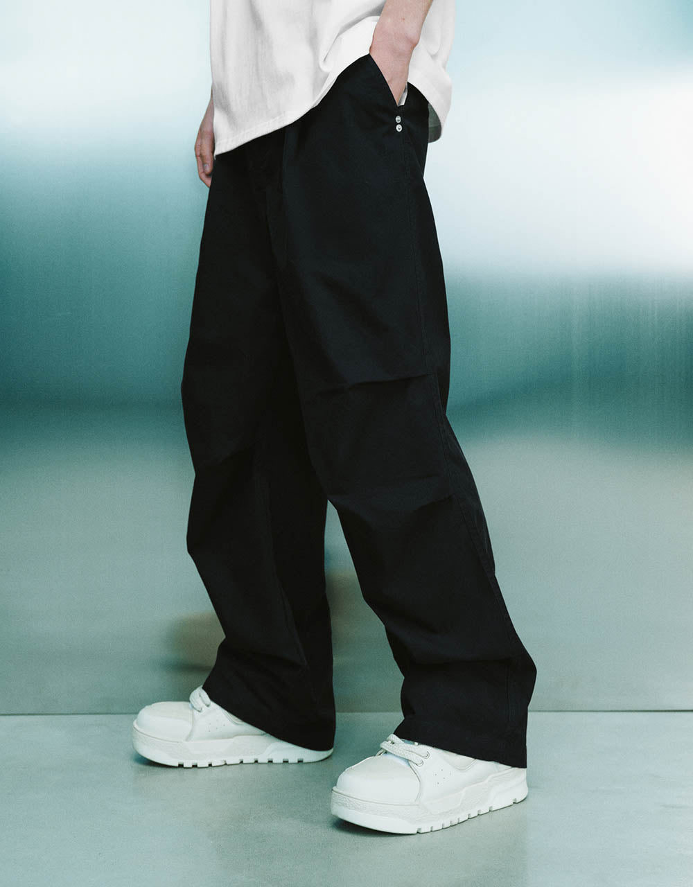 Oversized Wide-Leg Pants