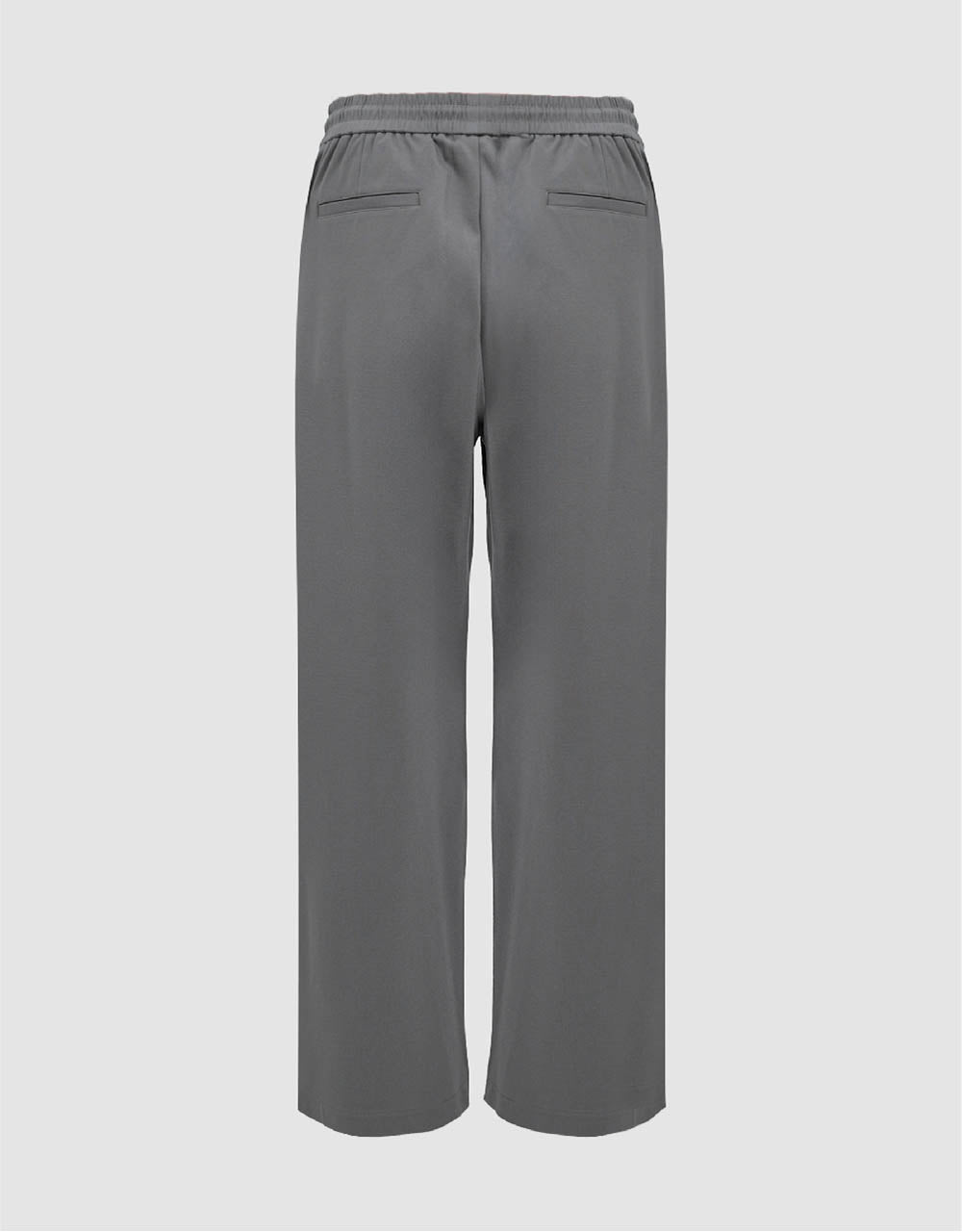 Drawstring Waist Wide-Leg Loose Pants