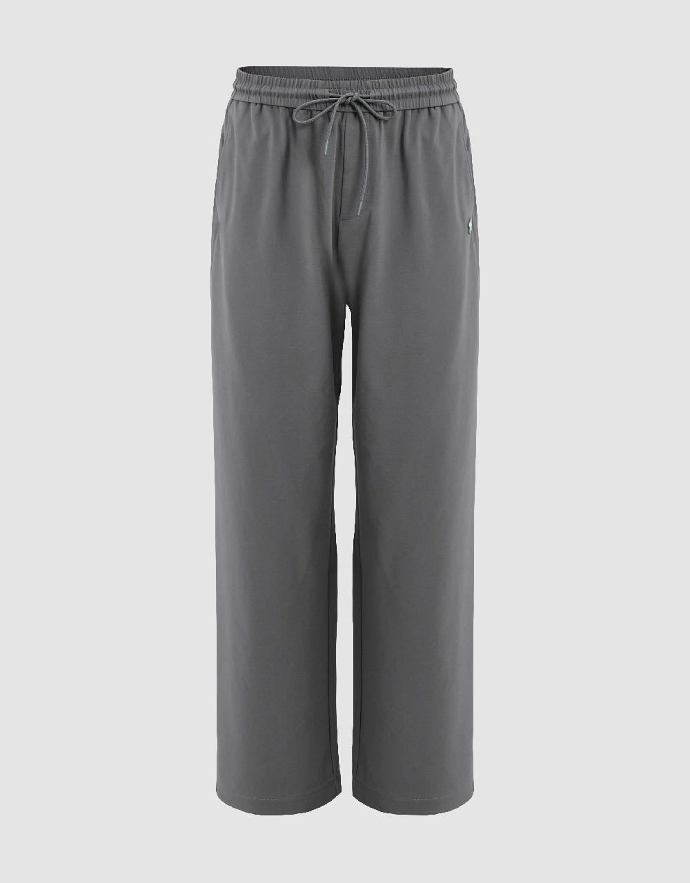 Drawstring Waist Wide-Leg Loose Pants