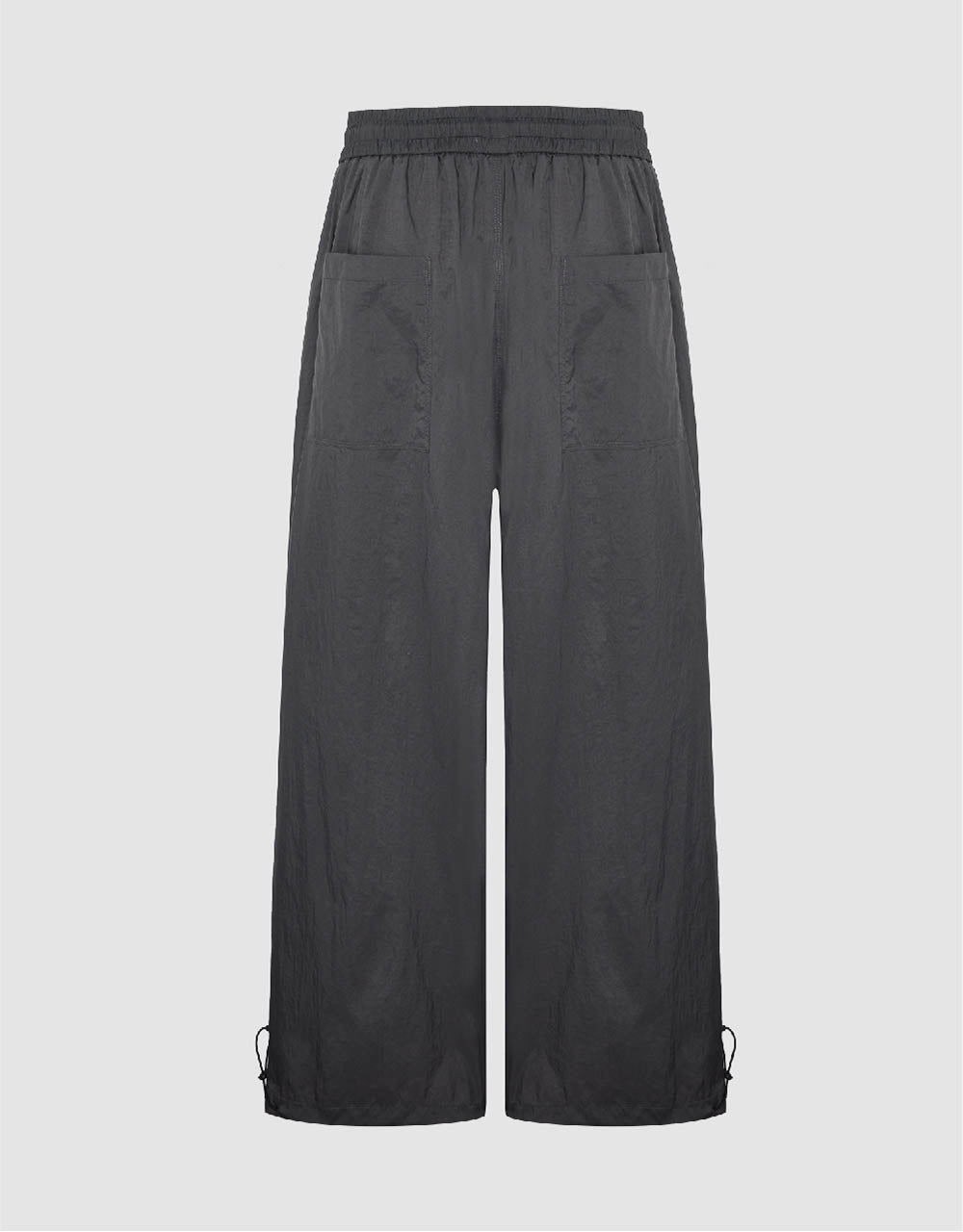 Elastic Waist Multi-Pocket Jogger Pants