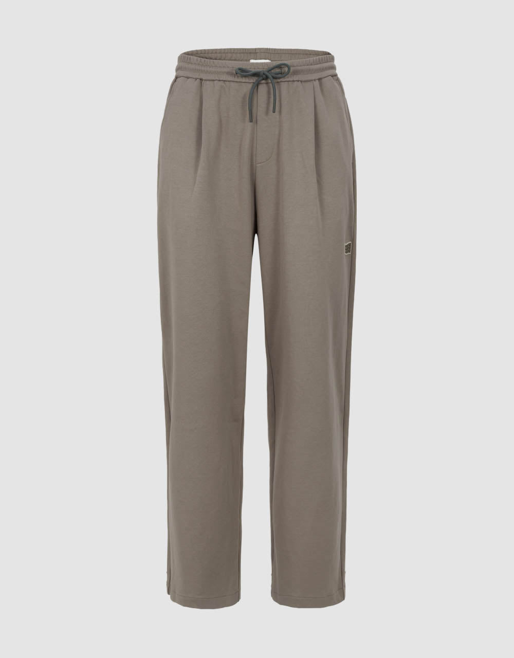 Drawstring Waist Wide-Leg Pants