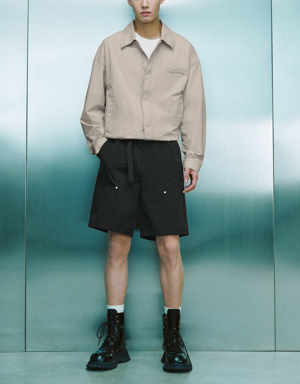 Loose Shorts With Belt