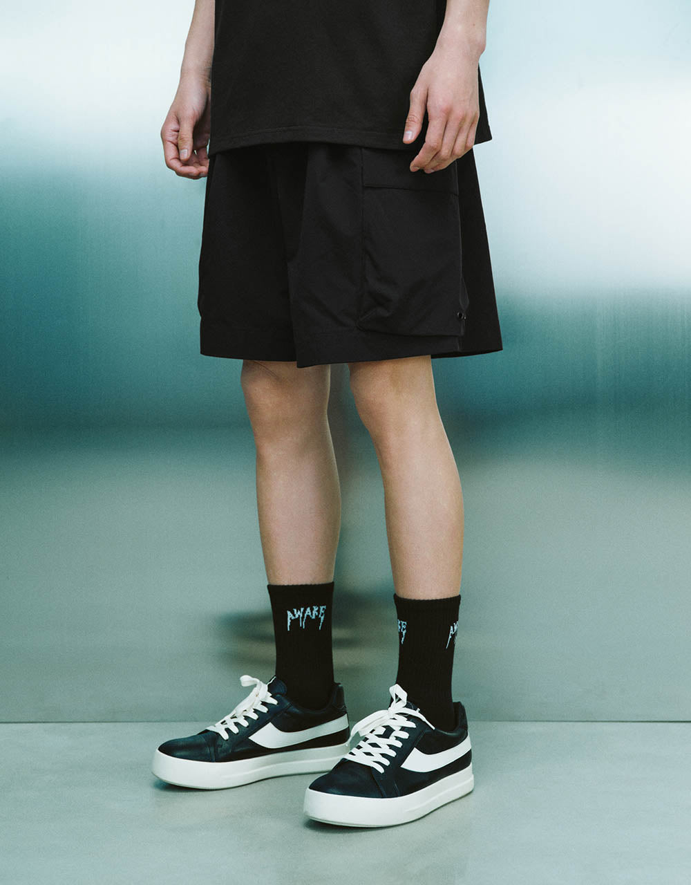 Drawstring Waist Shorts