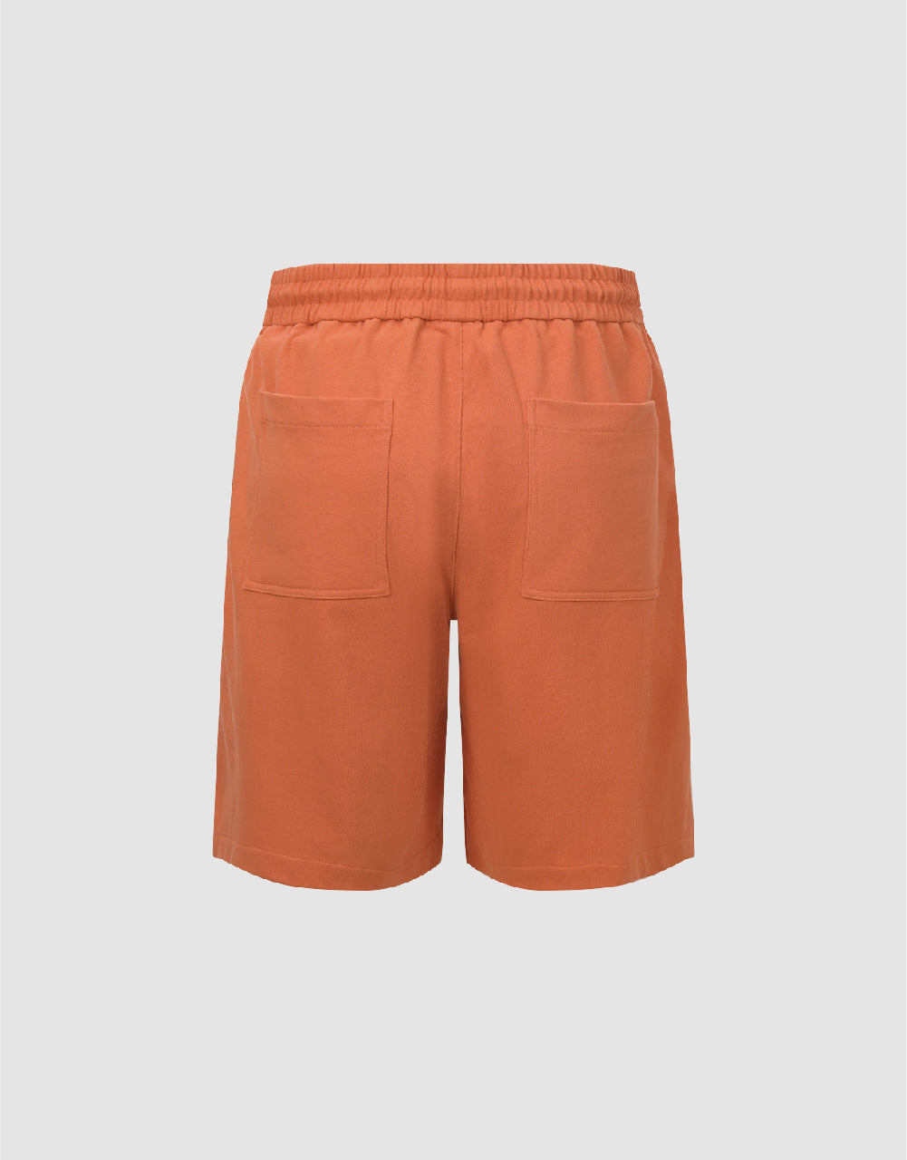 Drawstring Waist Loose Shorts