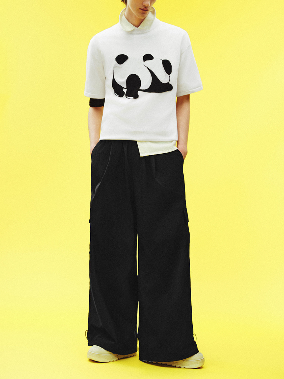 Drawstring Waist Jogger Pants