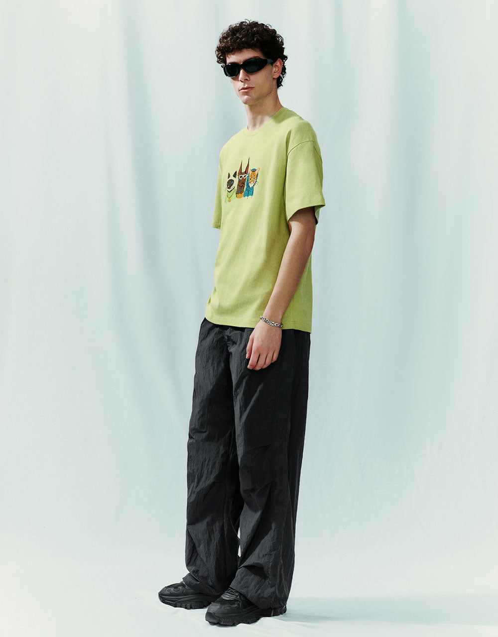 Drawstring Waist Jogger Pants