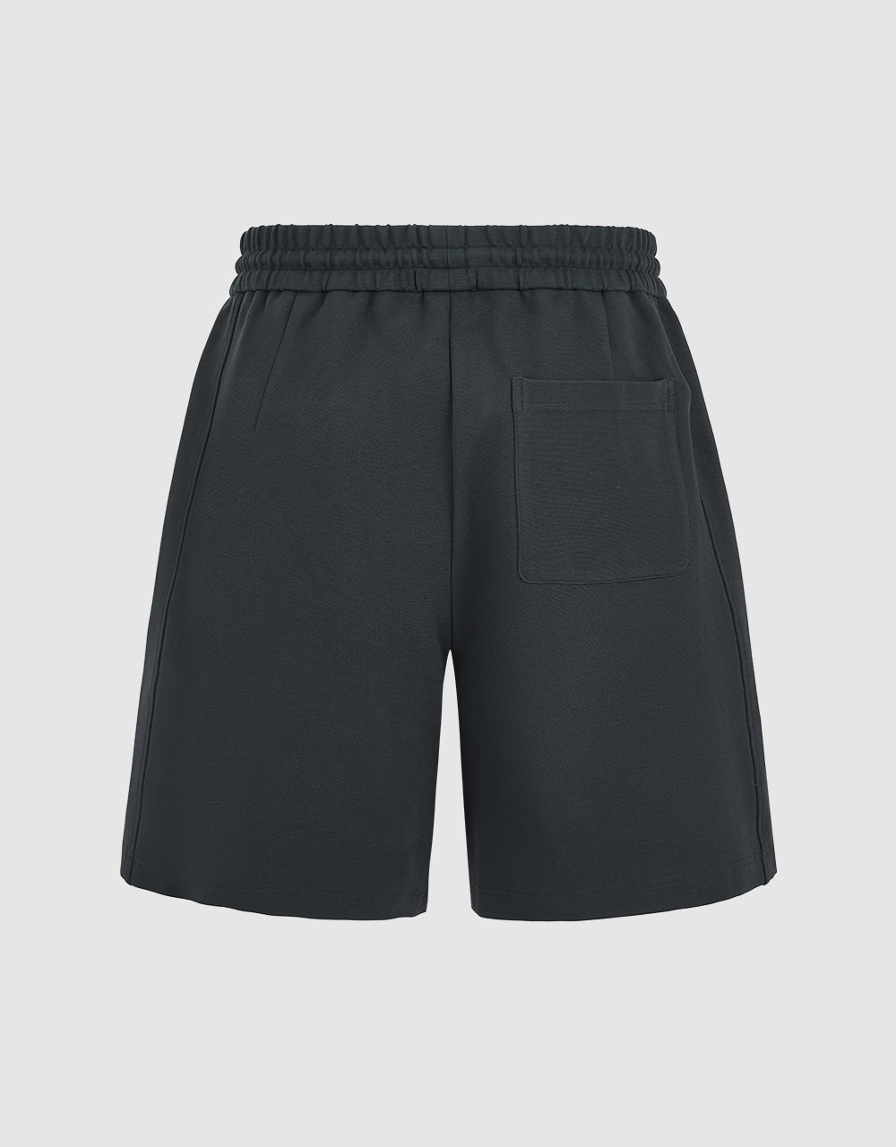 Drawstring Waist Loose Shorts