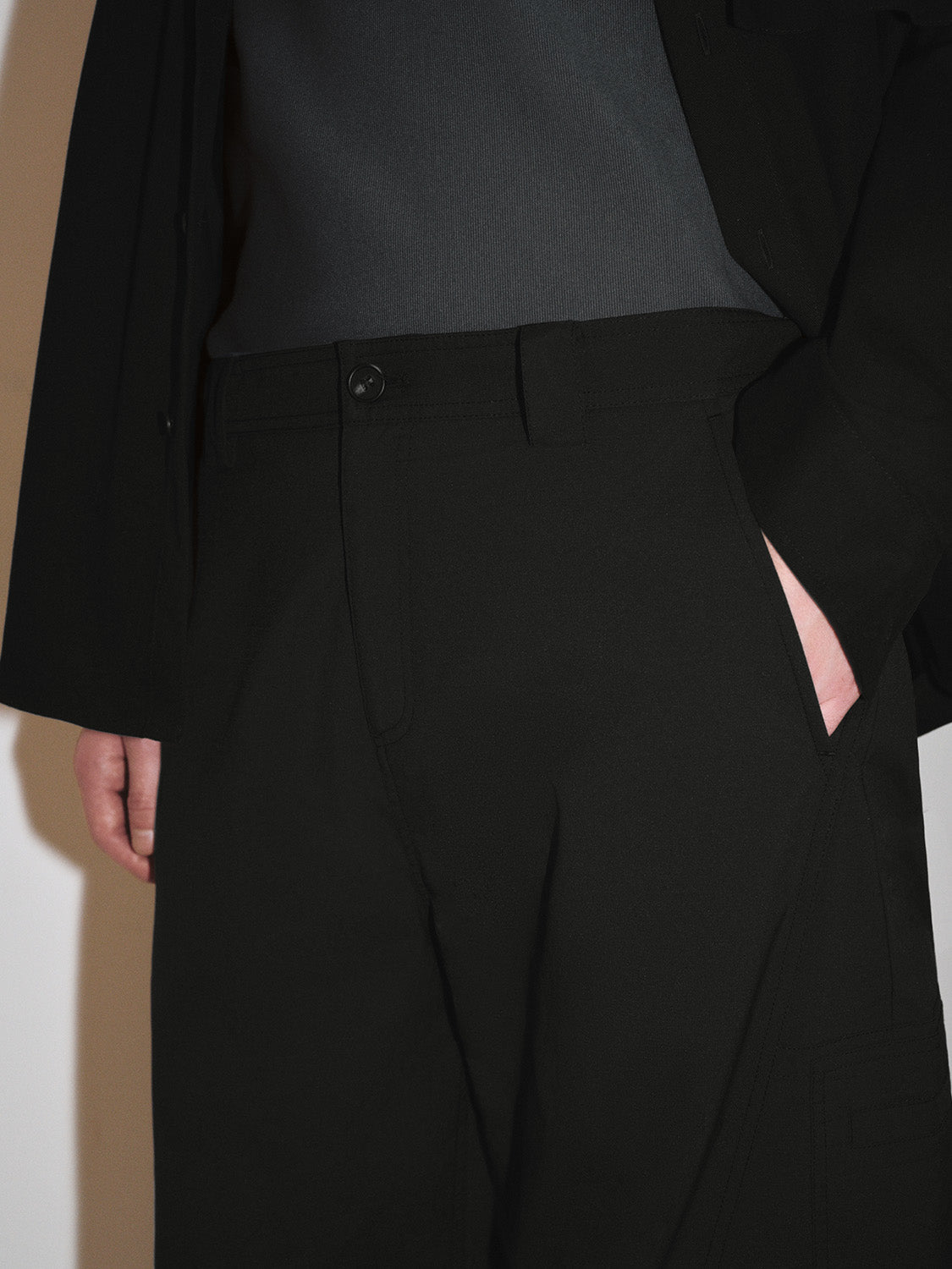 Loose Straight Pants