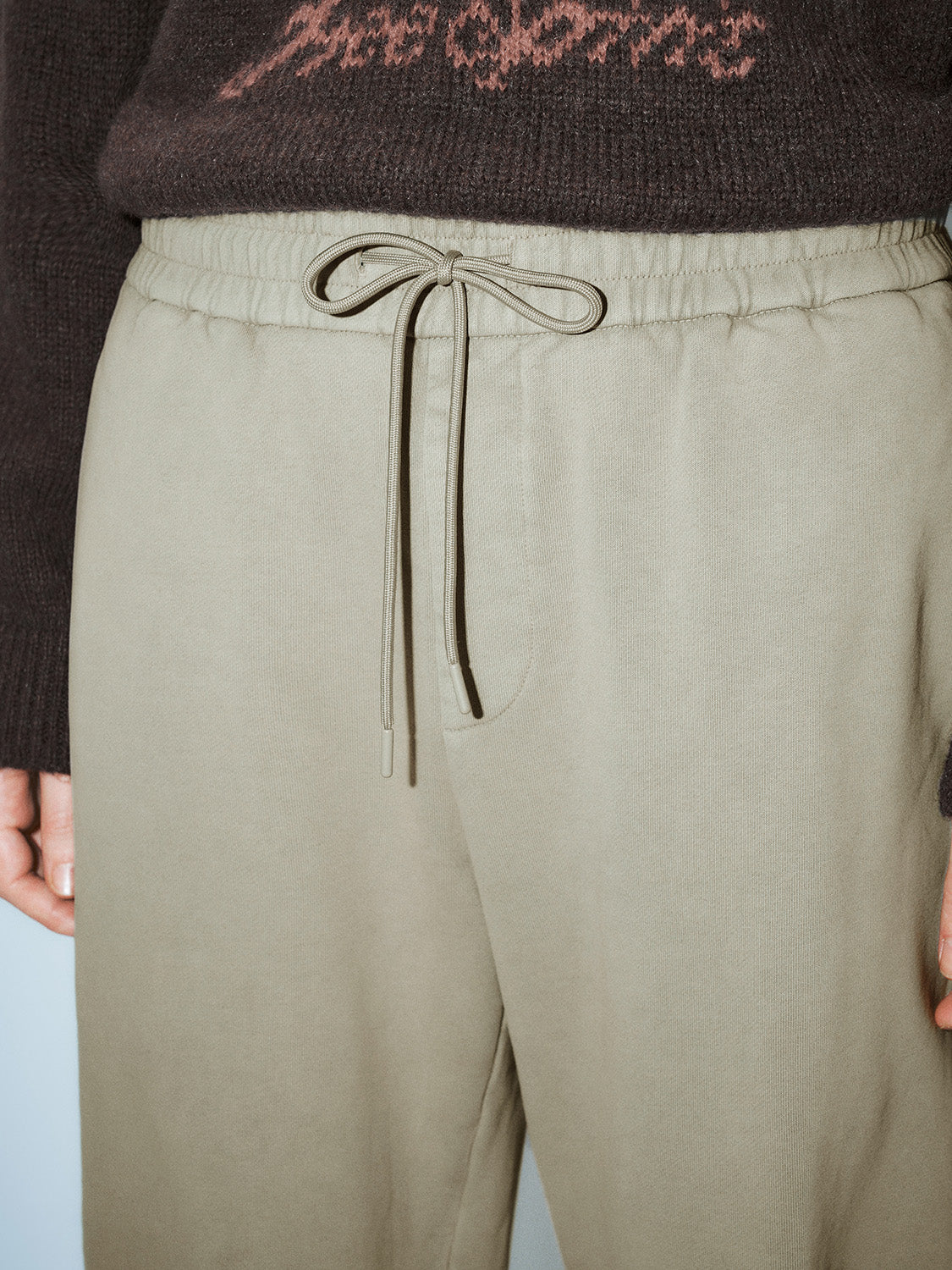 Loose Elastic Wide-Leg Pants