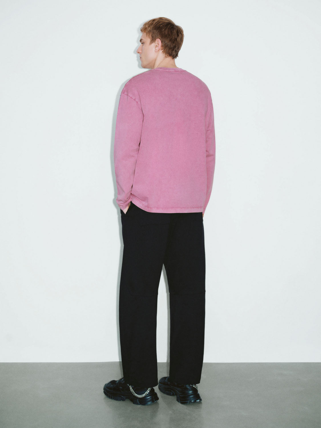 Drawstring Wide-Leg Pants