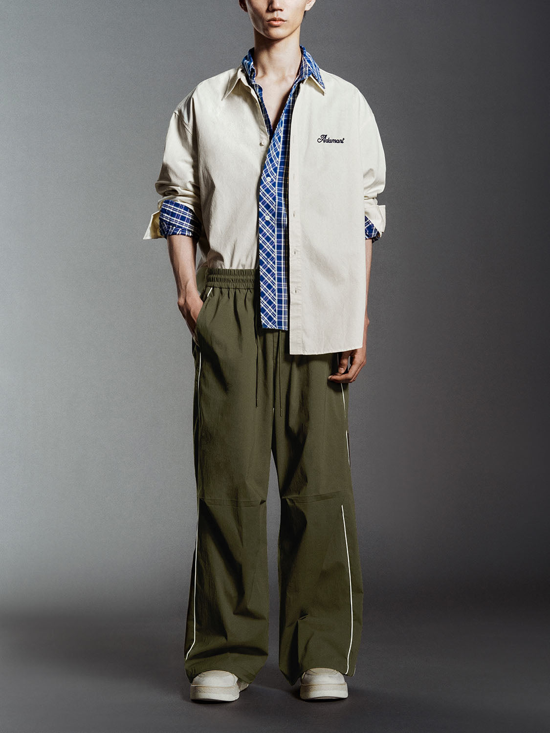 Loose Wide-Leg Pants