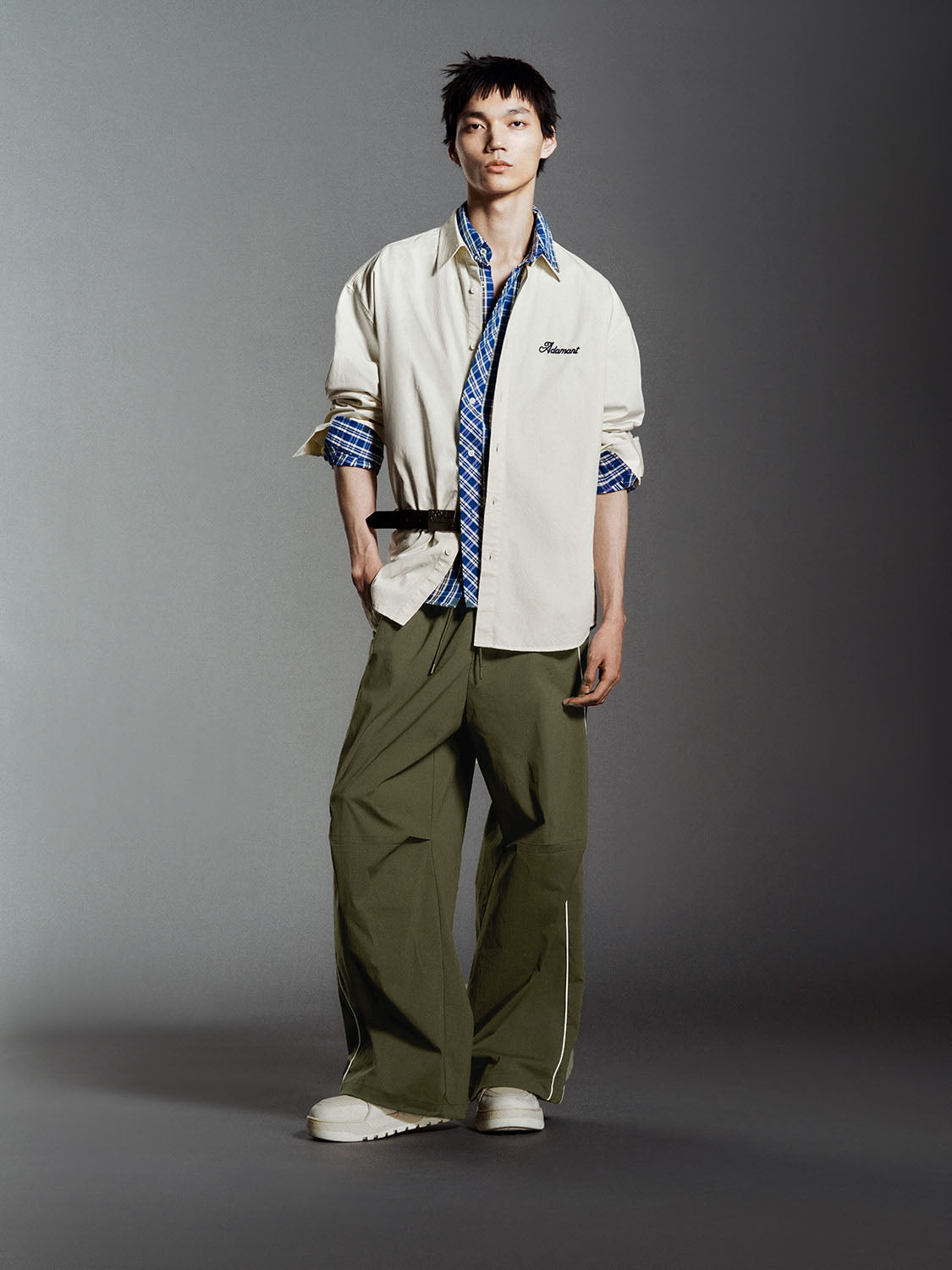 Loose Wide-Leg Pants