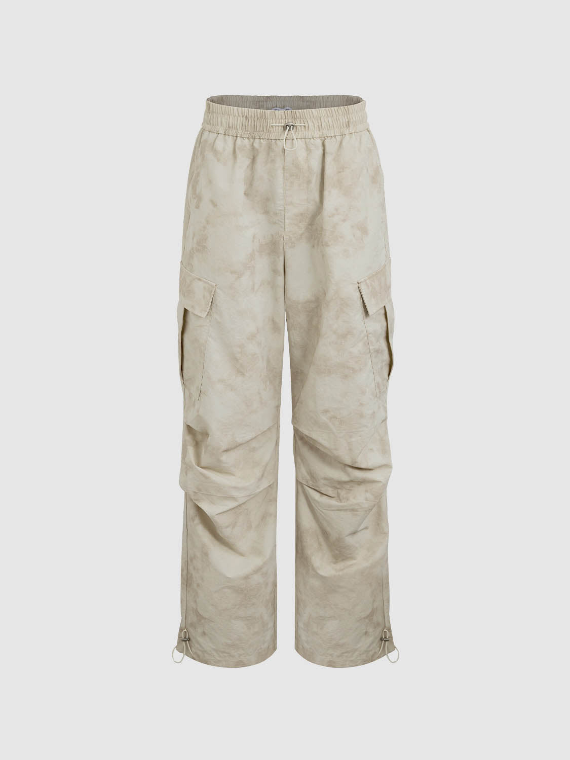 Wide-Leg Cargo Pants