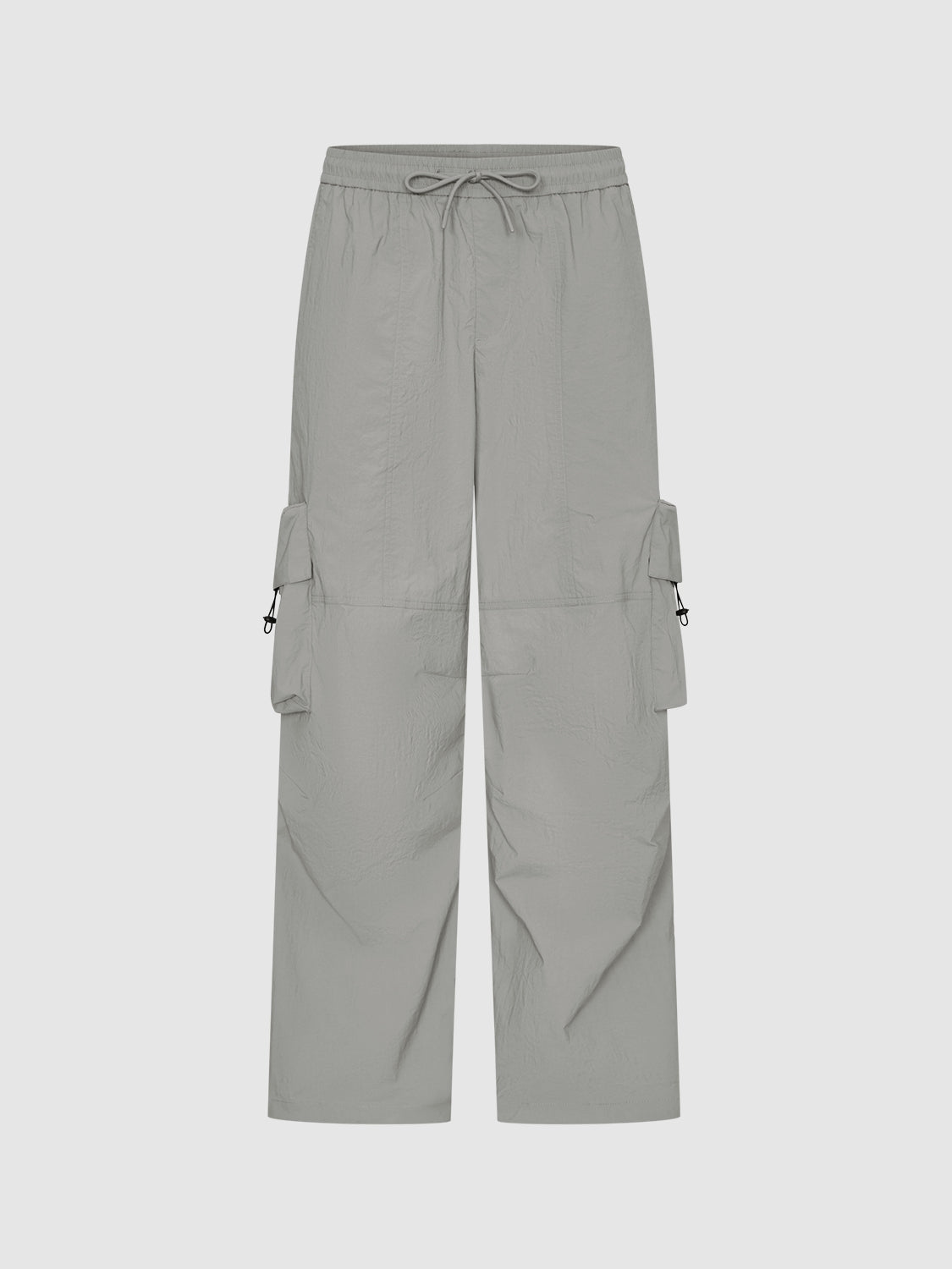 Flap Pocket Wide-Leg Pants