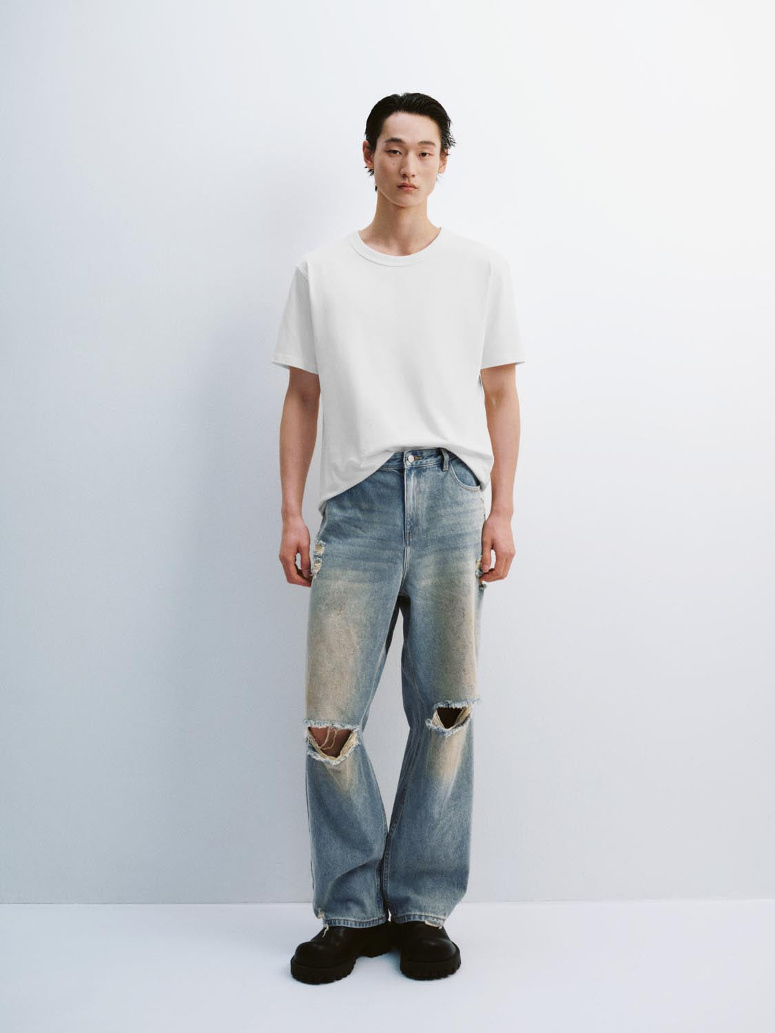Ripped Denim Jeans