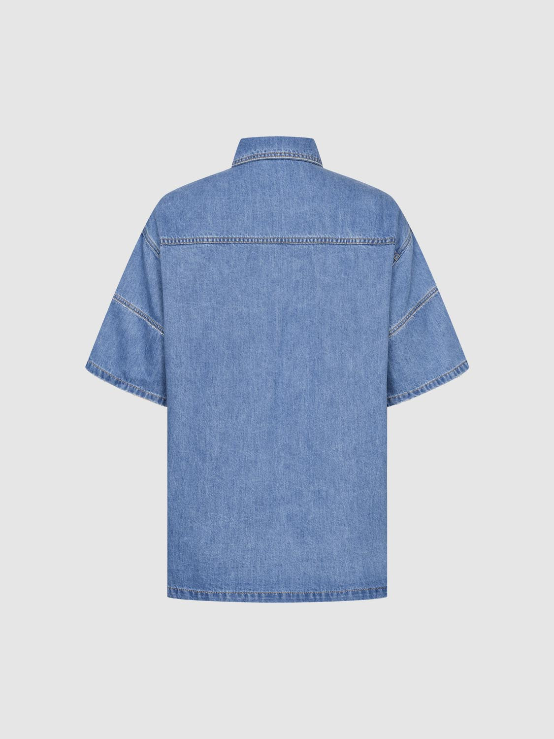 Denim Short Sleeve Shirts