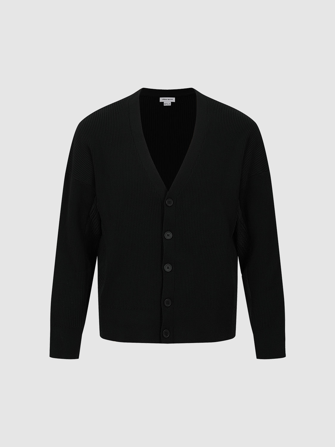V-Neck Loose Knitted Cardigan