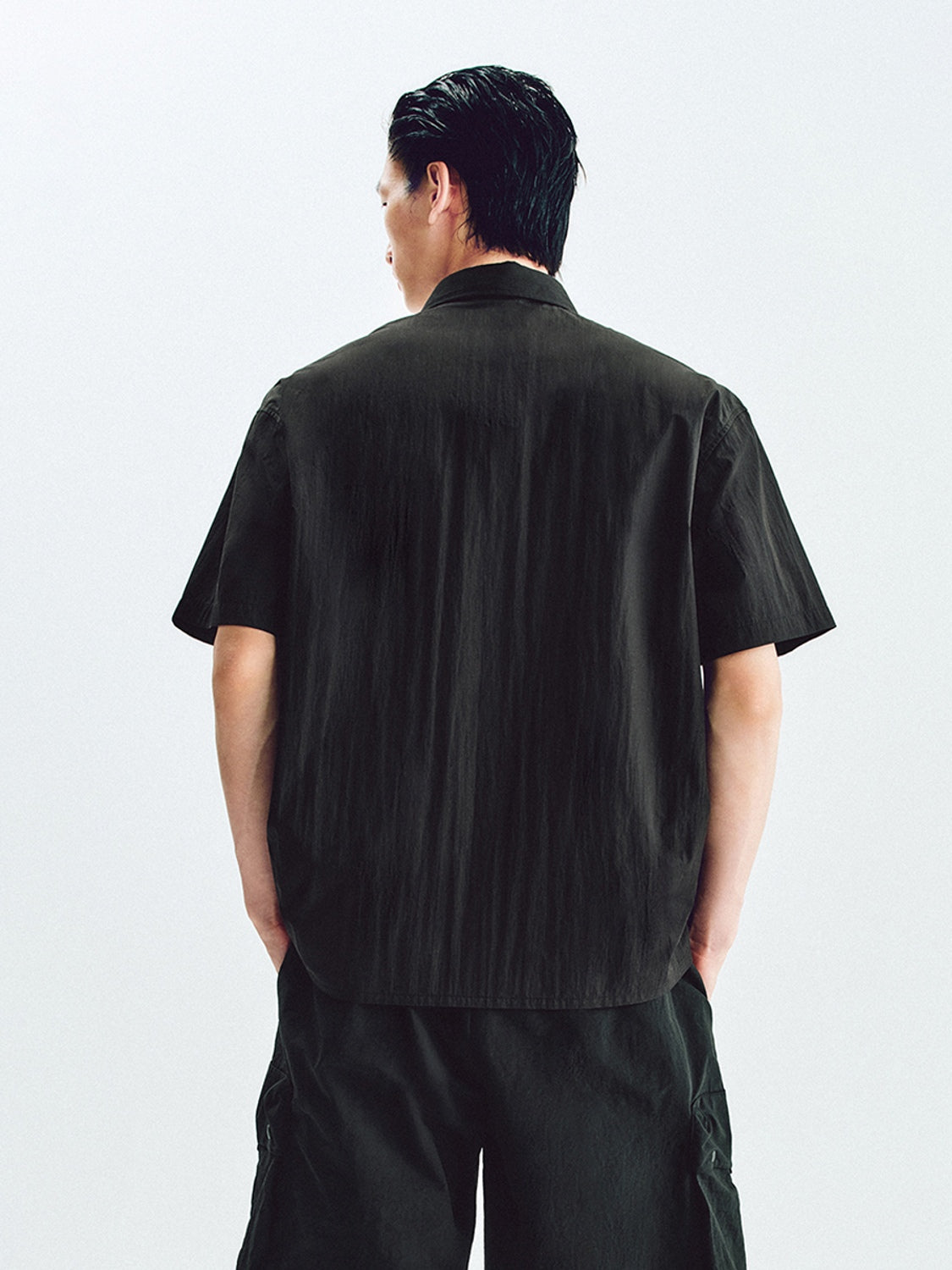 Colorblock Button Up Shirts