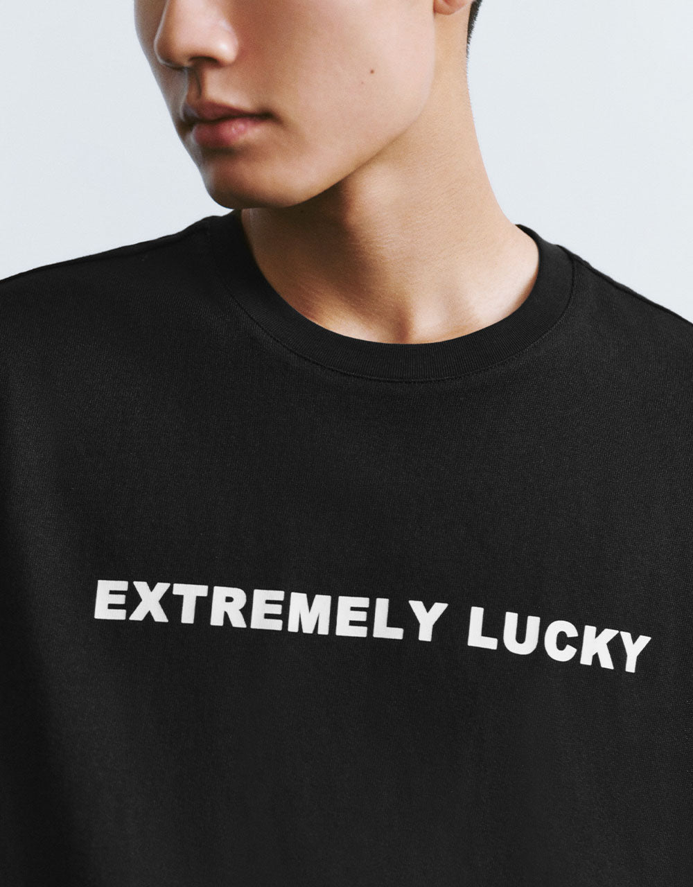 Letter Printed Crew Neck Tank Top