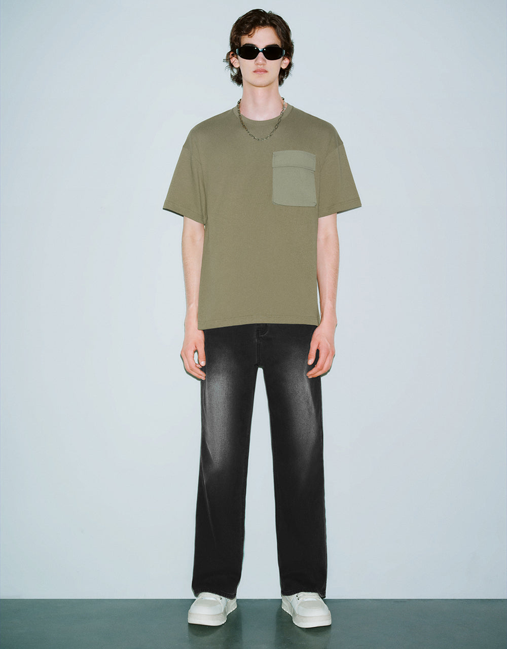 Crew Neck Loose T-Shirt